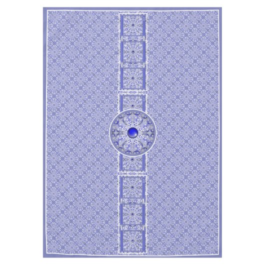 Keramik Lace Blue of Greece Tischdecke (Vorderseite)