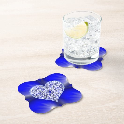 Keramik Lace Blue of Greece Untersetzer (Vor Ort)