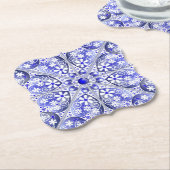 Keramik lace Blue of Greece Untersetzer (angewinkelt)