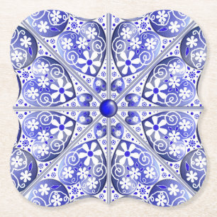 Keramik lace Blue of Greece Untersetzer