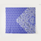 Keramik Lace Blue of Greece Wandteppich (Vorderseite (Horizontal))