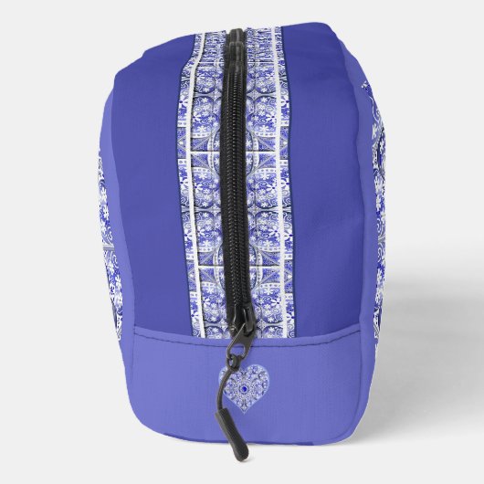 Keramik lace Blue of Greece Waschbeutel (Rechts)