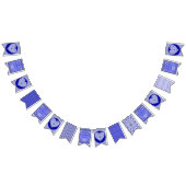 Keramik Lace Blue of Greece Wimpelkette (Alle)