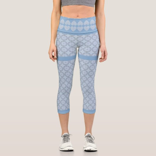 Keramik Lace Capri Leggings (Vorderseite)