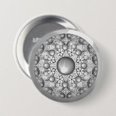 Keramik Lace Gray Button (Vorne & Hinten)