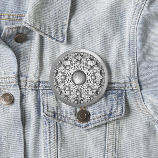 Keramik Lace Gray Button (Beispiel)