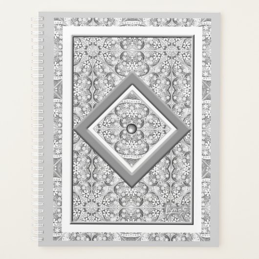 Keramik Lace Gray Planer (Vorderseite)