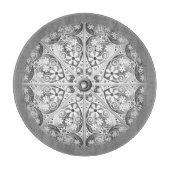 Keramik Lace Gray Schneidebrett (Vorderseite)