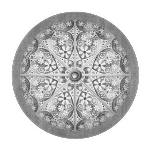 Keramik Lace Gray Schneidebrett