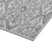 Keramik Lace Gray Schneidebrett (Ecke)