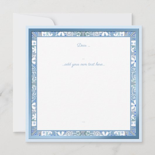 Keramik Lace Karte (Rückseite)