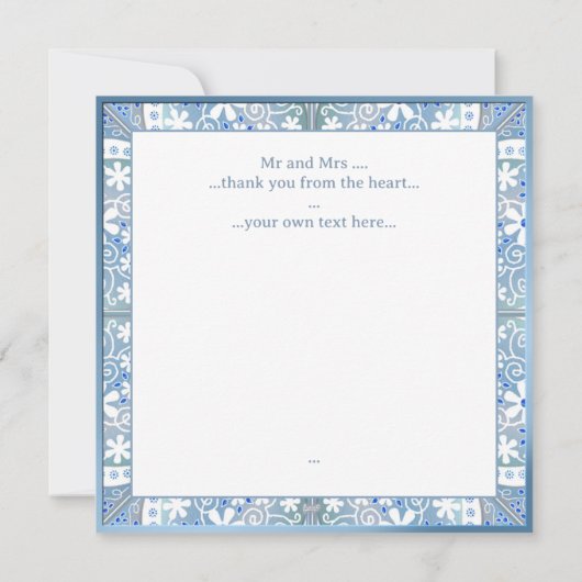 Keramik Lace Light Blue (Rückseite)