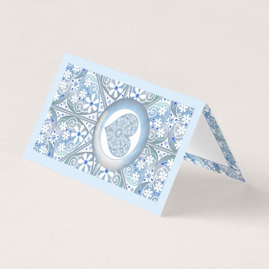 Keramik Lace Light Blue (Vorderseite)