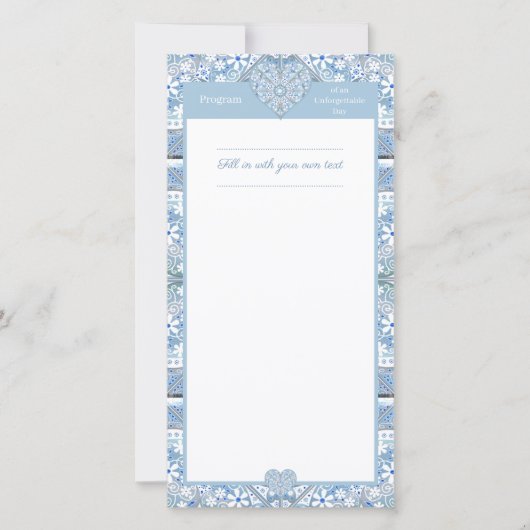 Keramik Lace Light Blue (Vorderseite)