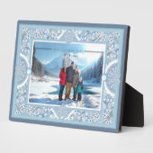 Keramik Lace Light Blue Fotoplatte (Seite)