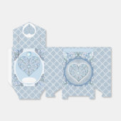Keramik Lace Light Blue Geschenkschachtel (Ungefaltet)