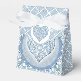 Keramik Lace Light Blue Geschenkschachtel