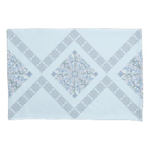 Keramik Lace Light Blue Kissenbezug