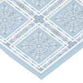 Keramik Lace Light Blue Kurzer Tischläufer (Ecke)