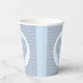 Keramik Lace Light Blue Pappbecher (Rechts)