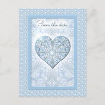 Keramik Lace Light Blue Postcard