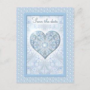 Keramik Lace Light Blue Postcard Postkarte