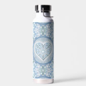 Keramik Lace Light Blue Trinkflasche (Links)
