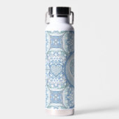 Keramik Lace Light Blue Trinkflasche (Vorne)