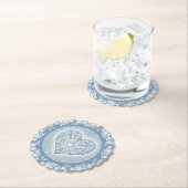 Keramik Lace Light Blue Untersetzer (Vor Ort)