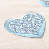 Keramik Lace Light Blue Untersetzer (angewinkelt)