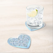 Keramik Lace Light Blue Untersetzer (Vor Ort)