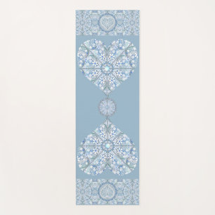 Keramik Lace Light Blue Yogamatte