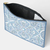 Keramik Lace Light Blue Zubehörtasche (Offen)