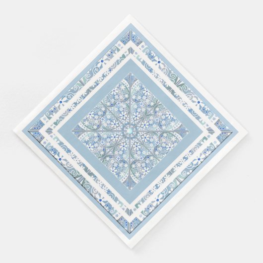 Keramik Lace Serviette (Ecke)