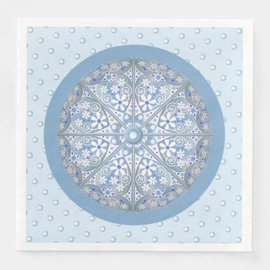 Keramik Lace Serviette (Vorderseite)