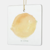 Keramik Le citron Keramikornament (Links)