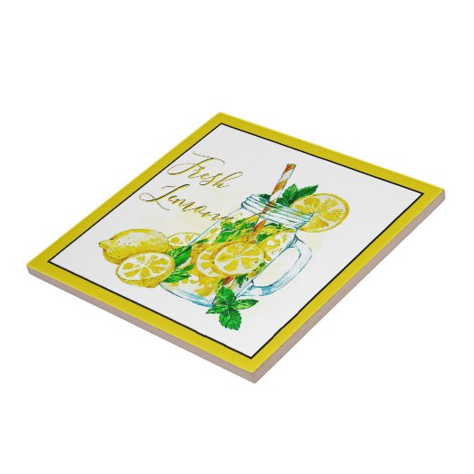 Keramik Lemonade Fliese (Seite)