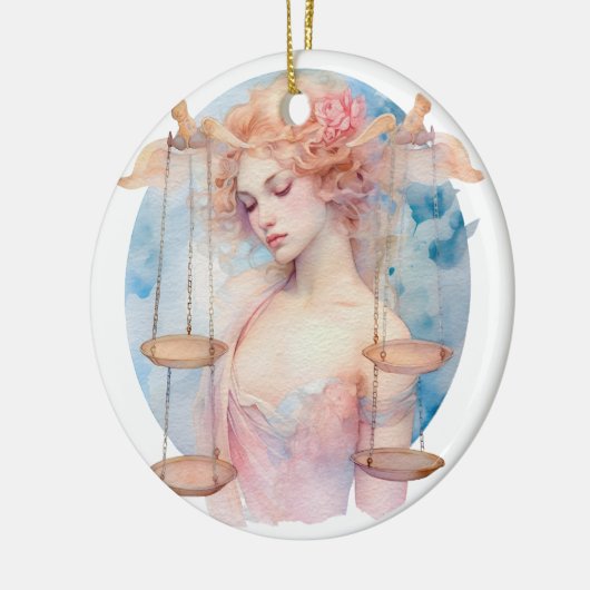 Keramik Libra Keramik Ornament (Links)