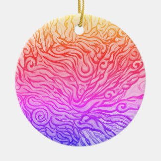 Keramik Lionfish Ornament - art by NessieYaraArts