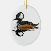 Keramik Merganser Keramik Ornament (Rechts)