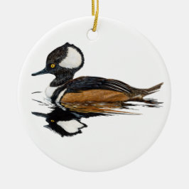 Keramik Merganser Ornament
