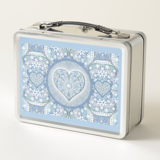 Keramik Metall Brotdose (Rückseite)