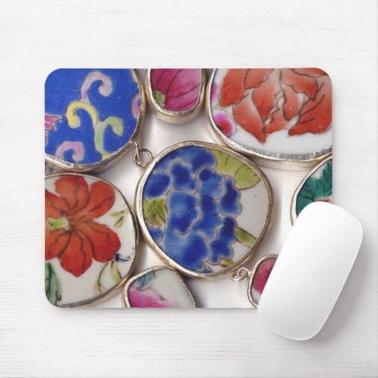 Keramik Ming Dynastie-TonwarenShards Mousepad (Mit Mouse)