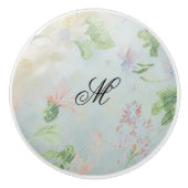 Keramik "Minze zu sein" Keramikknauf (Vorderseite)