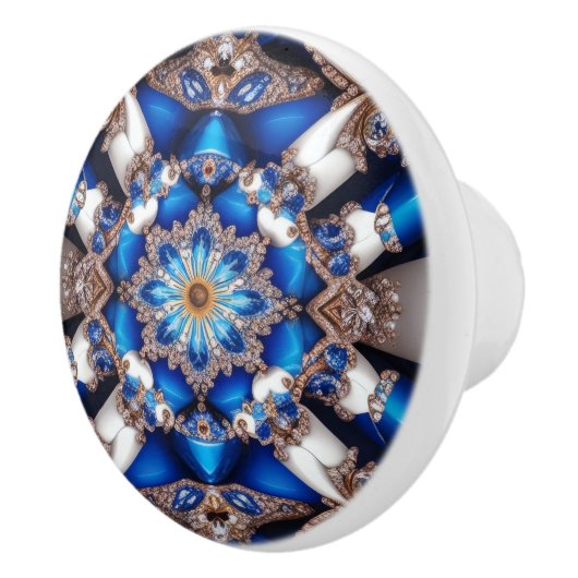 Keramik mit argentinischen Farben ziehen Keramikknauf (Rechts)