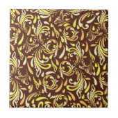 Keramik mit Blumenmuster Fliese (Vorderseite)