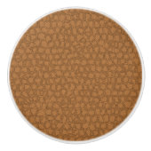 Keramik mit braunem Leder Keramikknauf (Vorderseite)