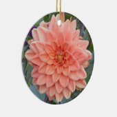 Keramik mit Dahlien Keramik Ornament (Rechts)