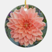 Keramik mit Dahlien Ornament (Hinten)