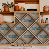 Keramik mit Drachenfliege Fliese